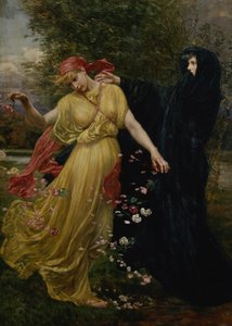 At The First Touch of Winter, Summer Fades Away by Valentine Cameron Prinsep